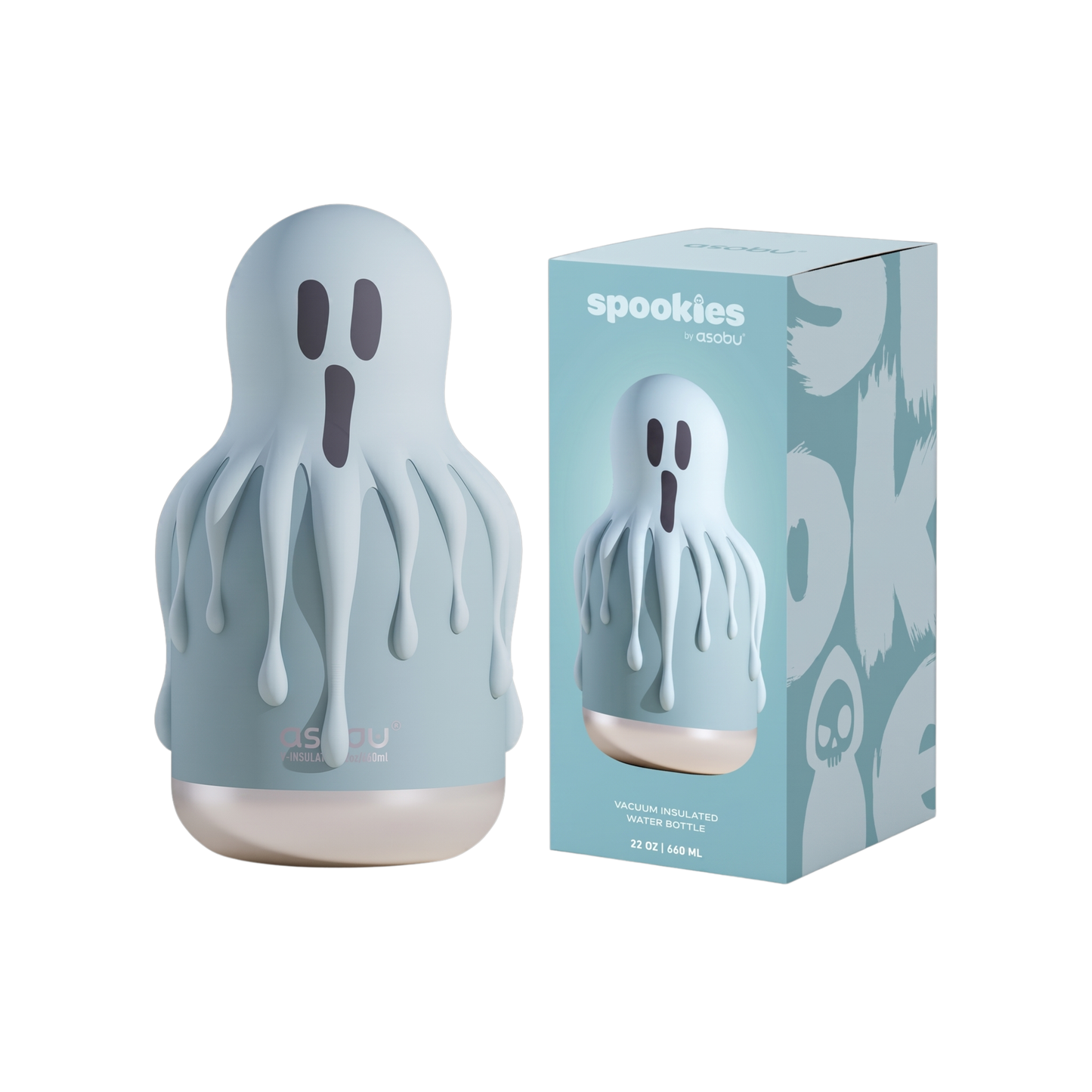 Asobu Spookie Bottle 660ml Ghost