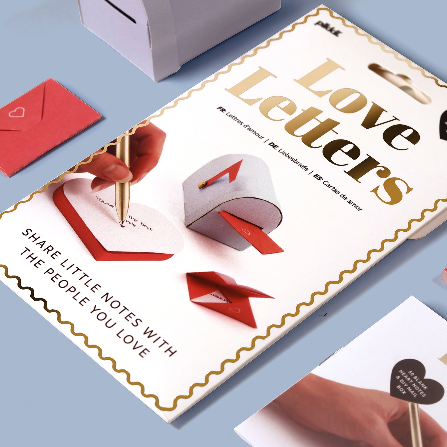 Pikkii Love Letters with Mailbox