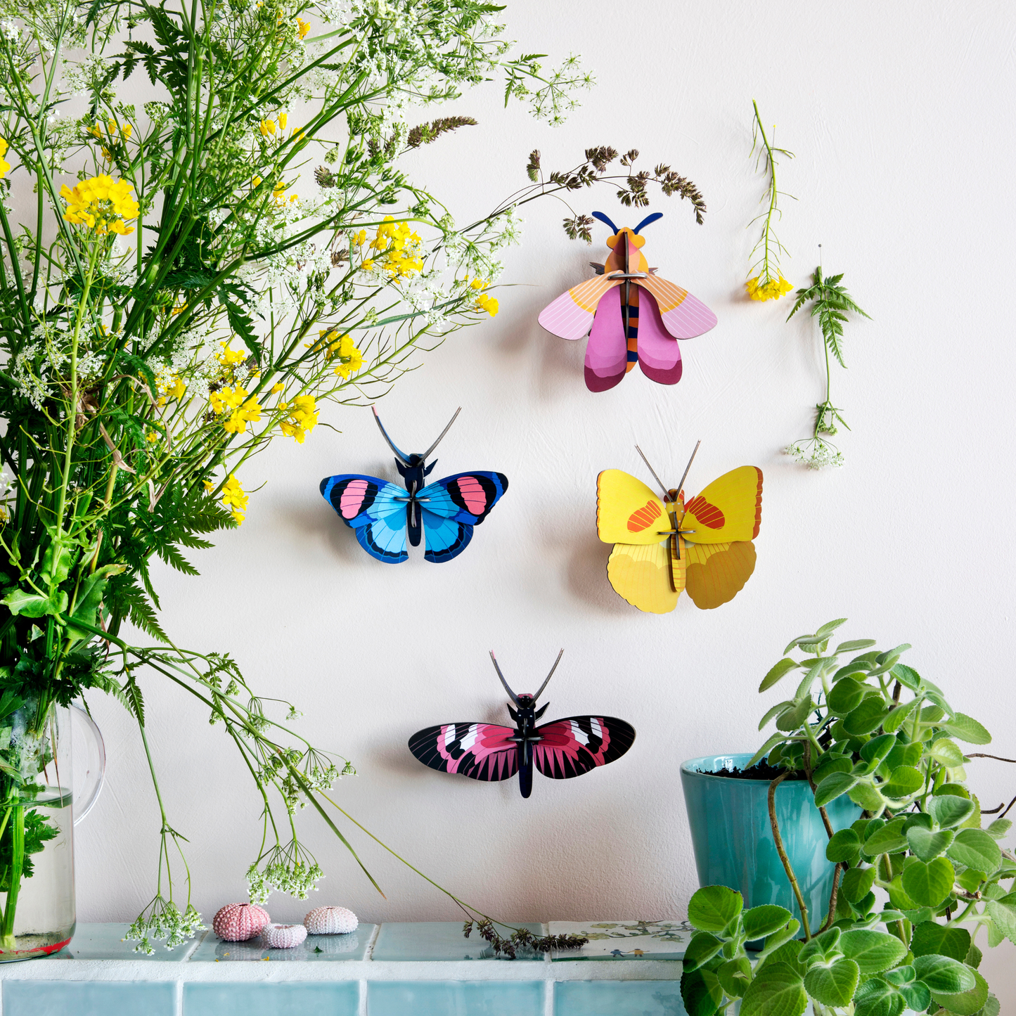 Studio Roof Wall Art Butterflies (B7) Peacock Butterfly