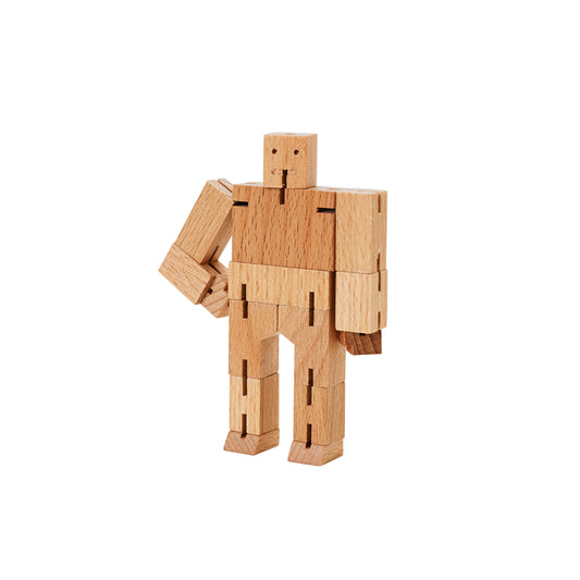 Areaware Cubebot Micro Natural Robot Toy Robot Toy
