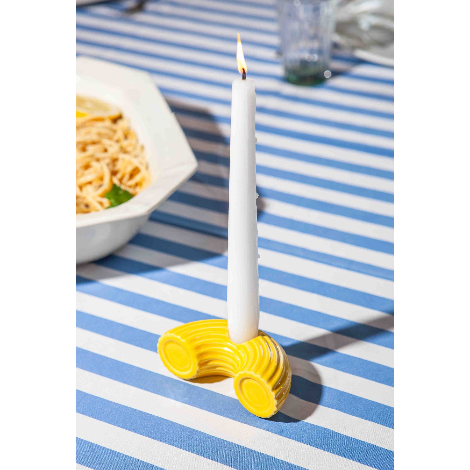 DOIY Dolce Vita Candle Holder Macaroni