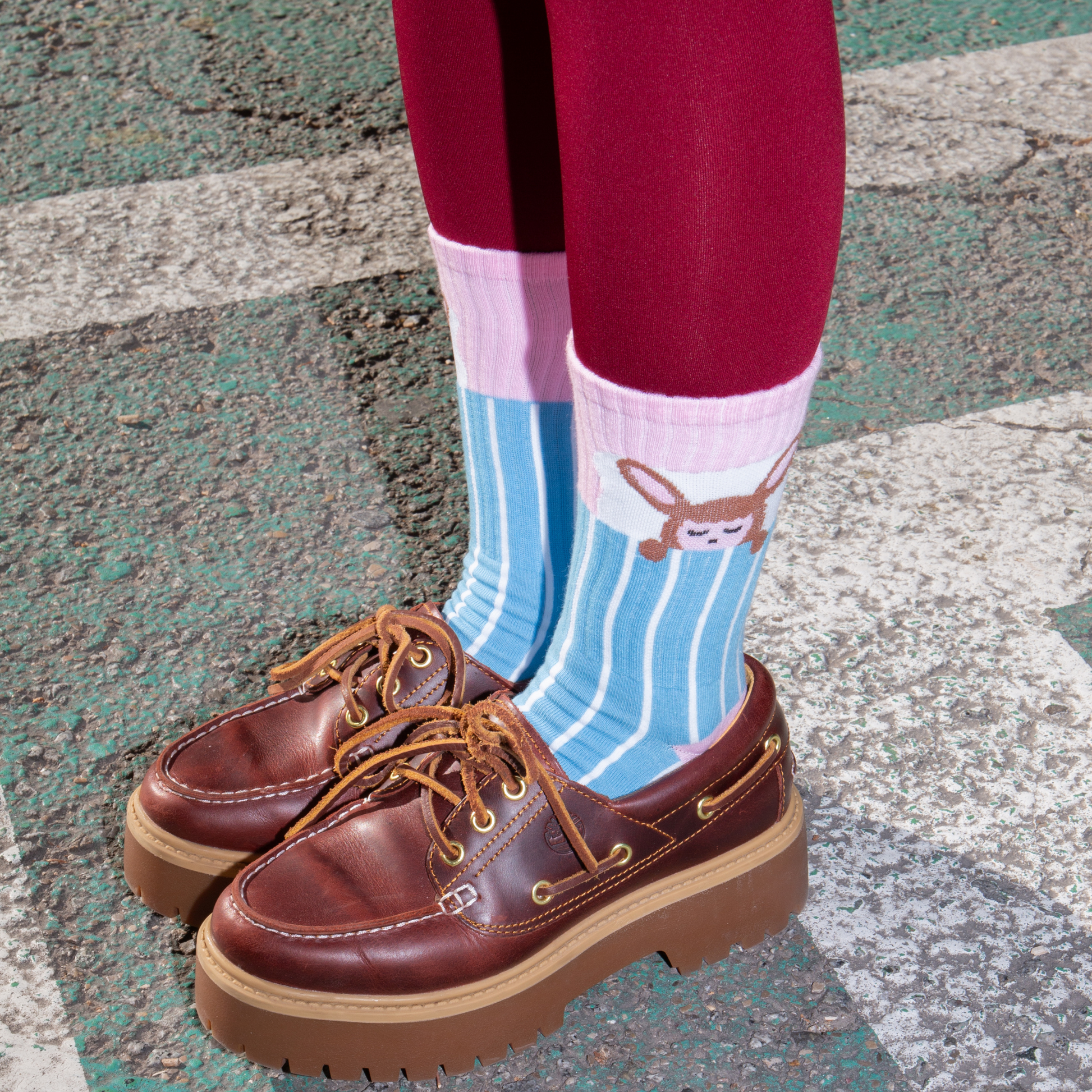 Eat My Socks Crew Socks Doll Life