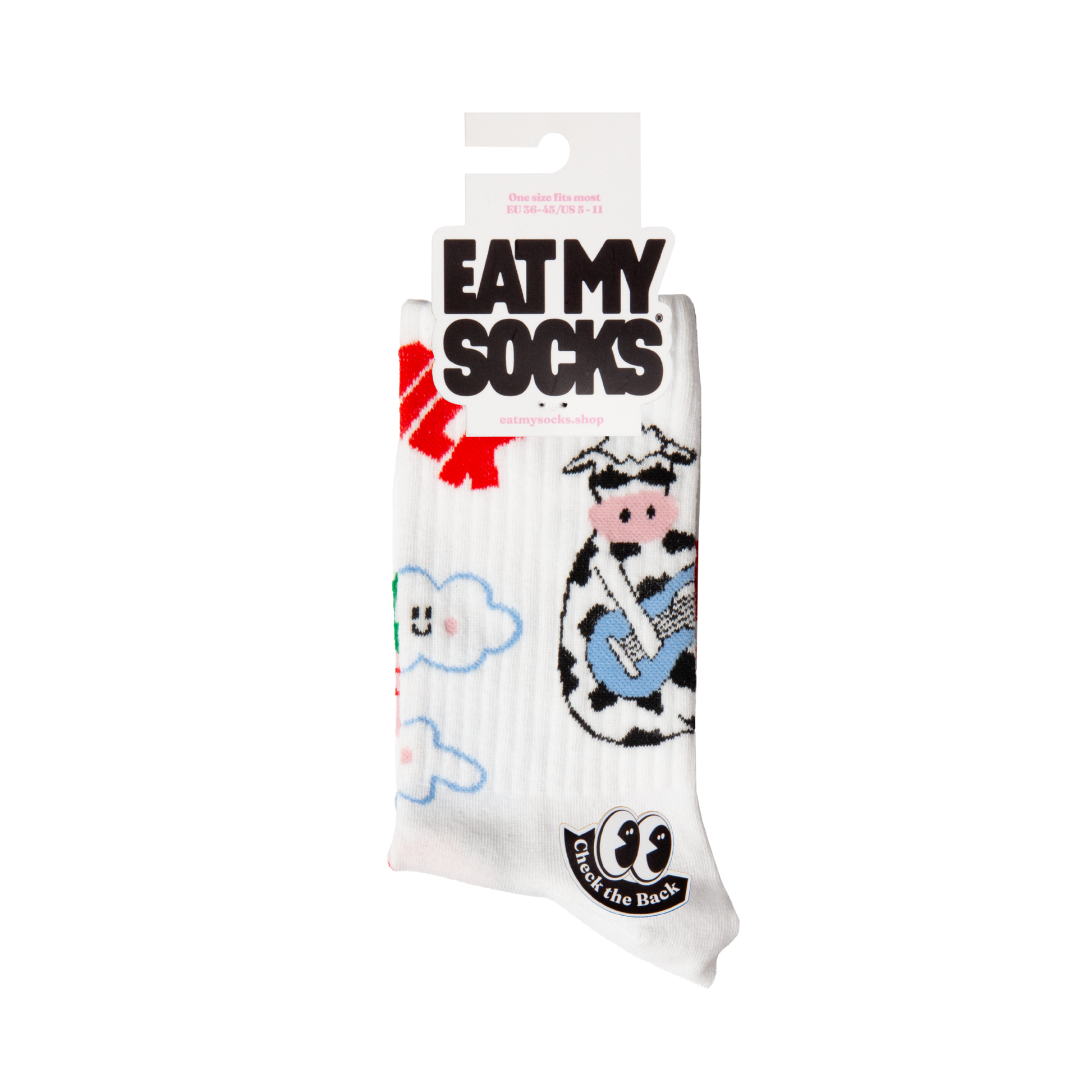 Eat My Socks Crew Socks Farm Life
