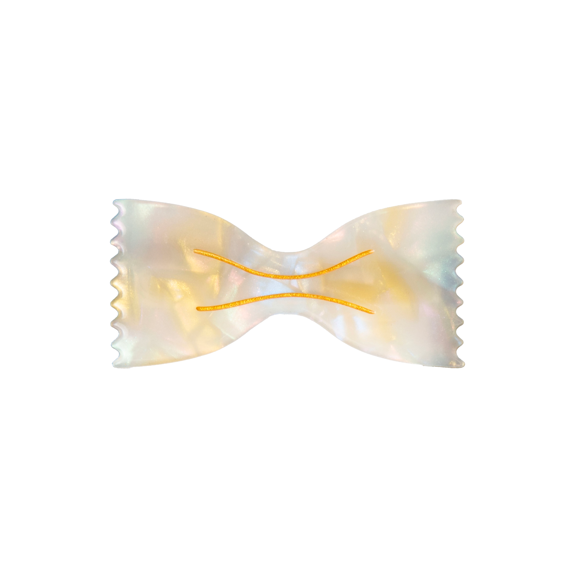 Eat My Socks Hair Clip Farfalle