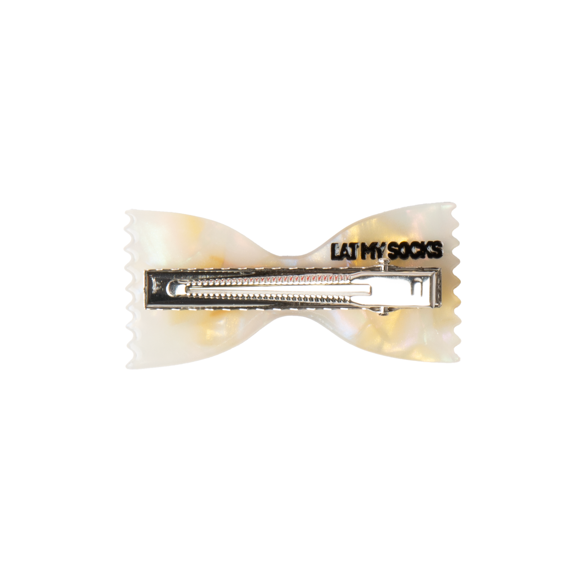 Eat My Socks Hair Clip Farfalle