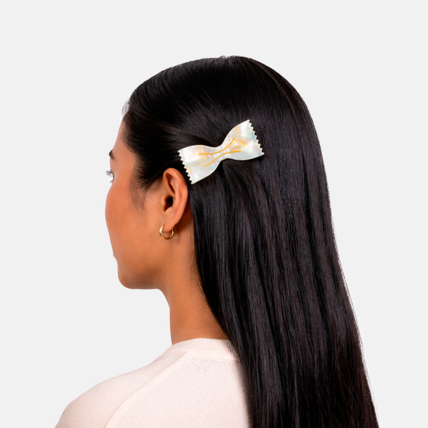 Eat My Socks Hair Clip Farfalle