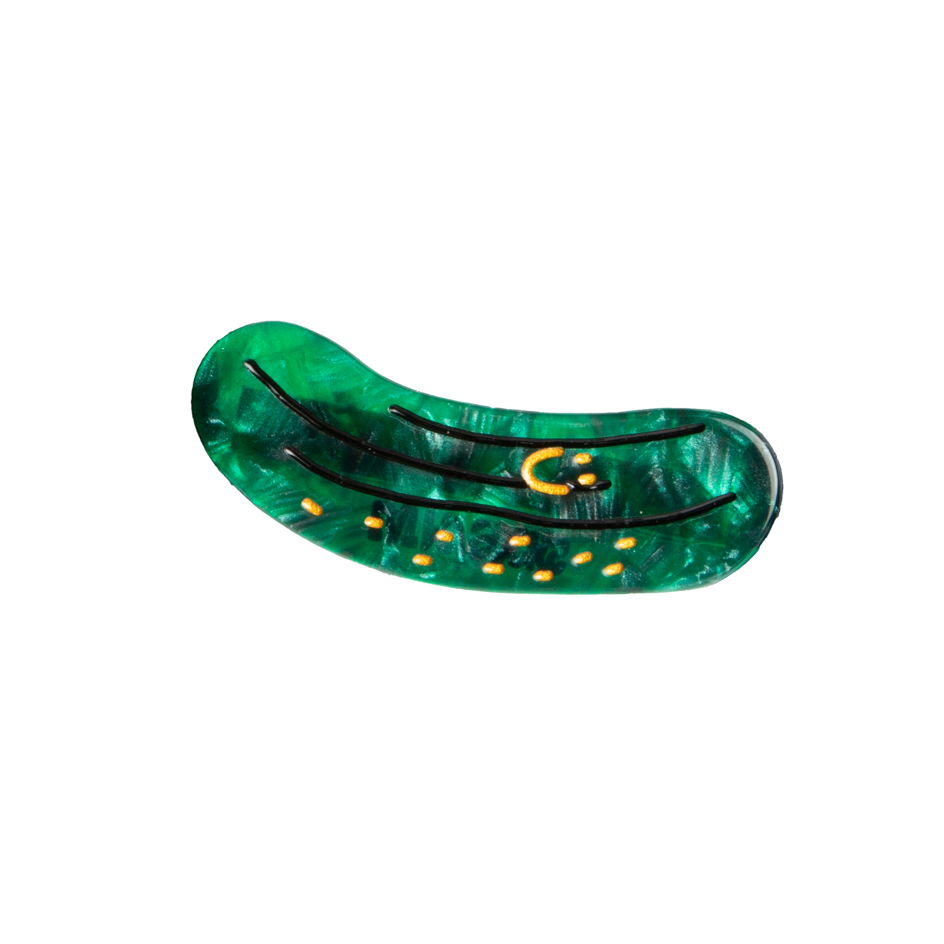 Eat My Socks Hair Clip Pickles
