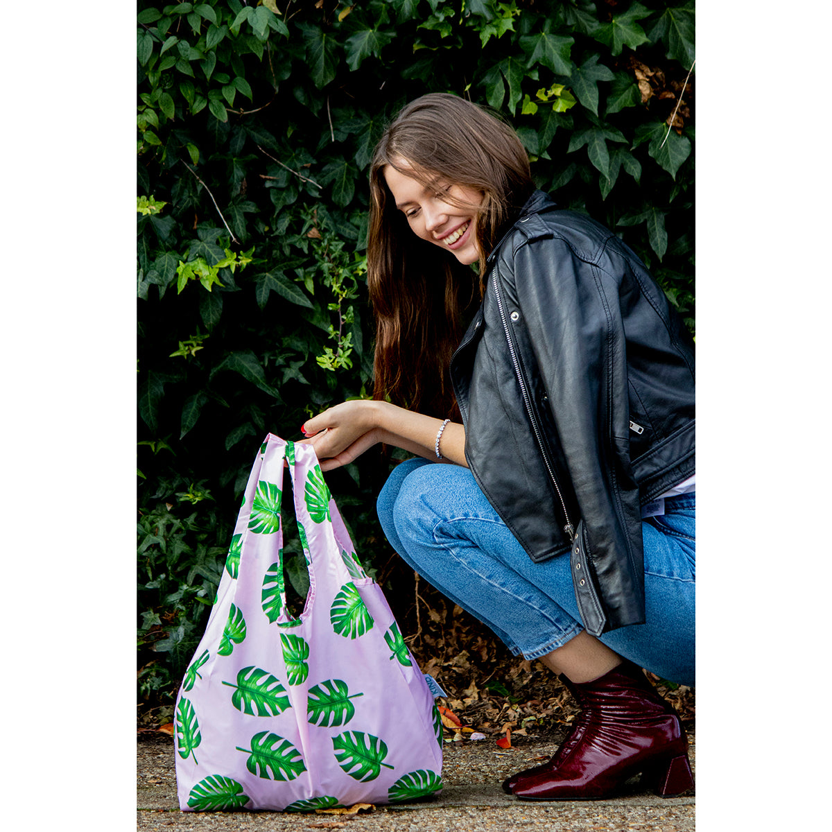 Kind Bag Reusable Bag Medium Palms