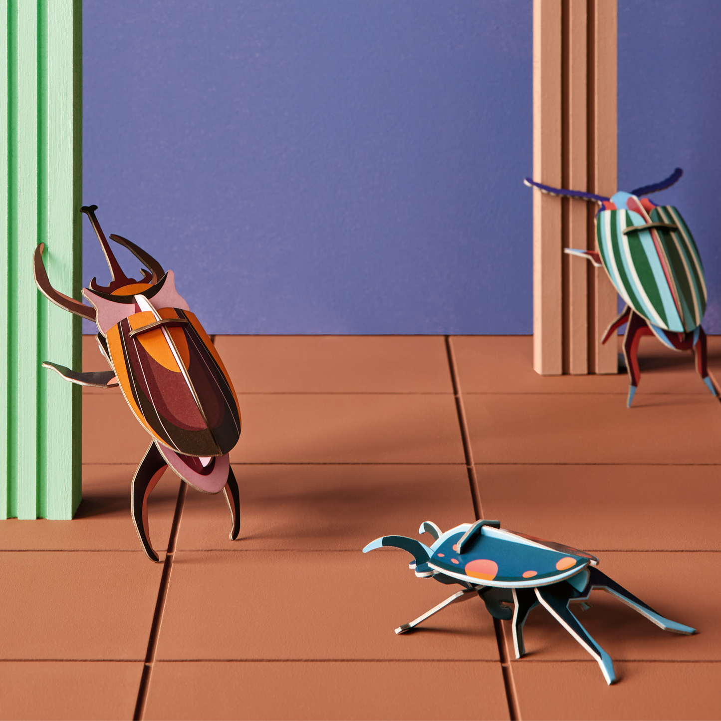 Studio Roof Wall Art Beetles (B7) Elephant Beetle