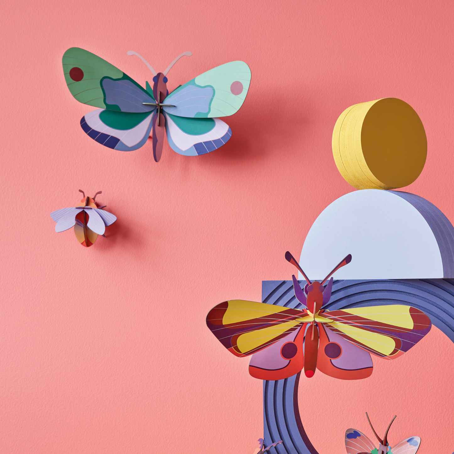 Studio Roof Wall Art Butterflies (B7) Bumblebee