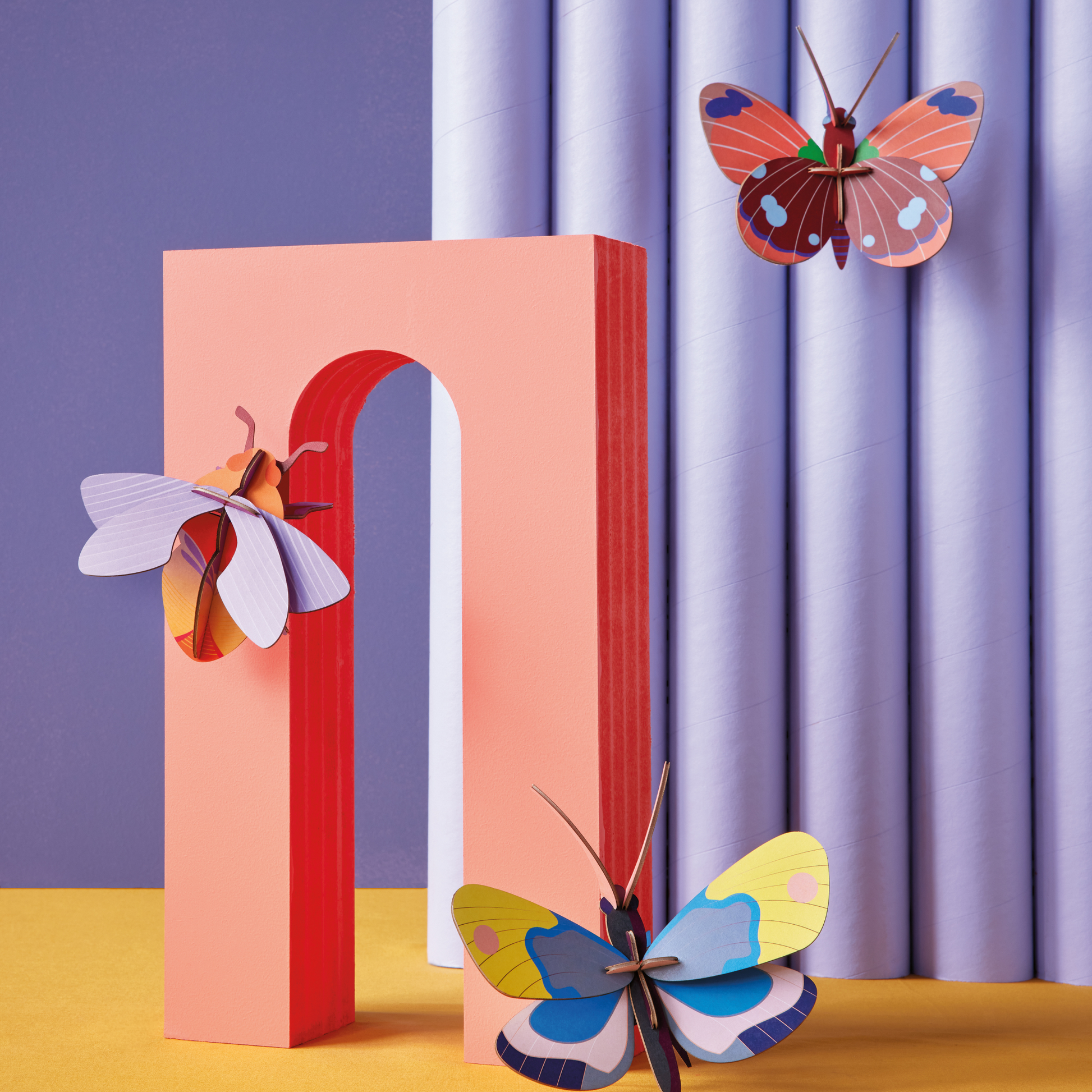 Studio Roof Wall Art Butterflies (B7) Delias Butterfly