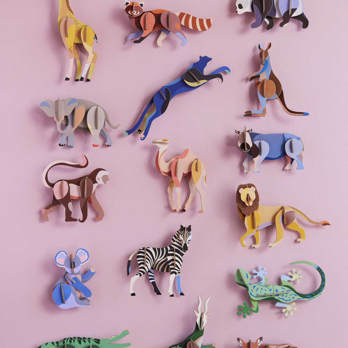 Studio Roof Wall Art Jungle Animals (B7) Camel