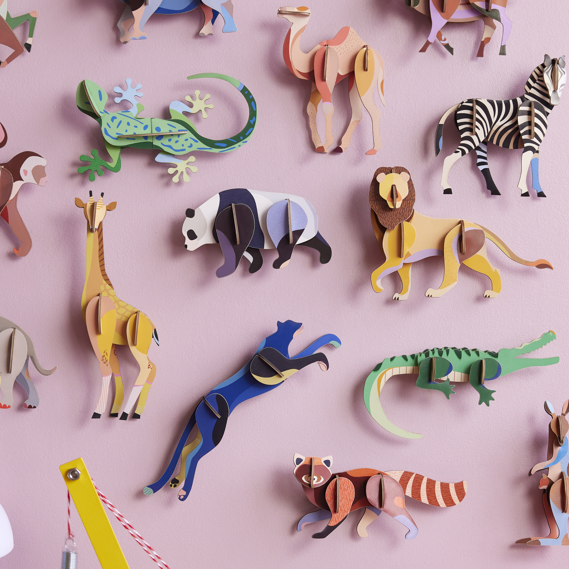 Studio Roof Wall Art Jungle Animals (B7) Crocodile