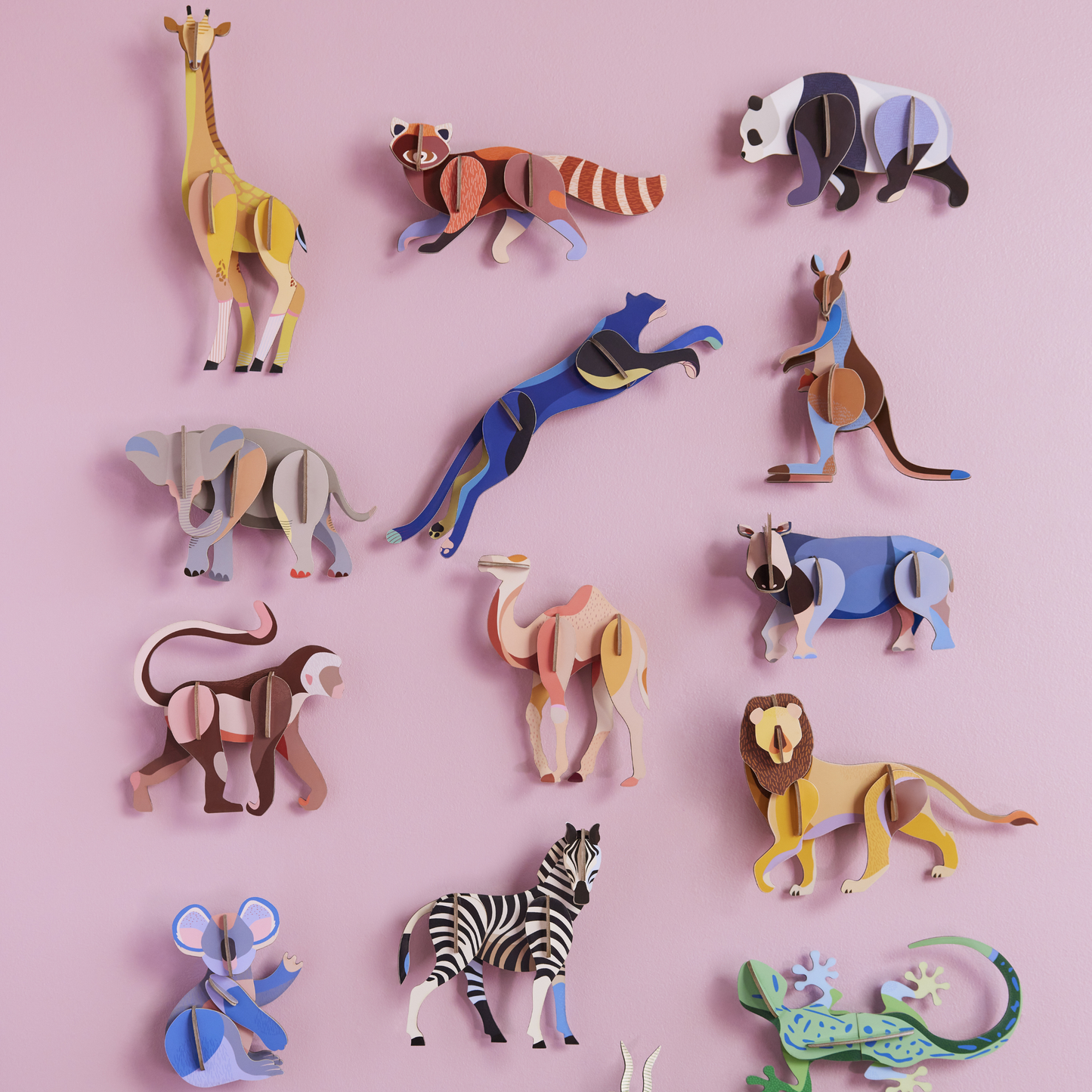 Studio Roof Wall Art Jungle Animals (B7) Kangaroo