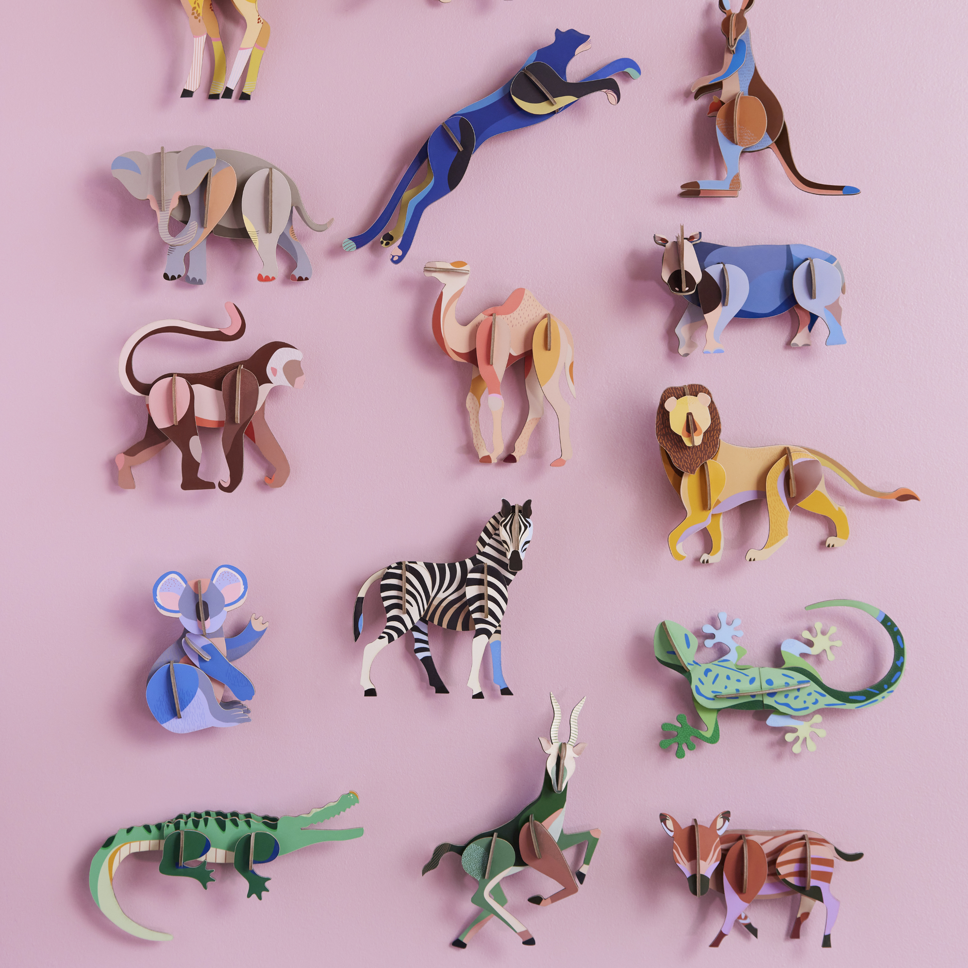 Studio Roof Wall Art Jungle Animals (B7) Koala
