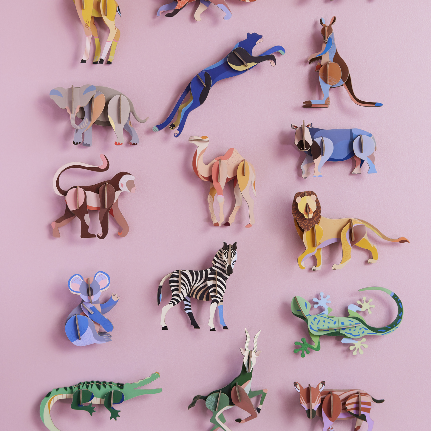 Studio Roof Wall Art Jungle Animals (B7) Monkey