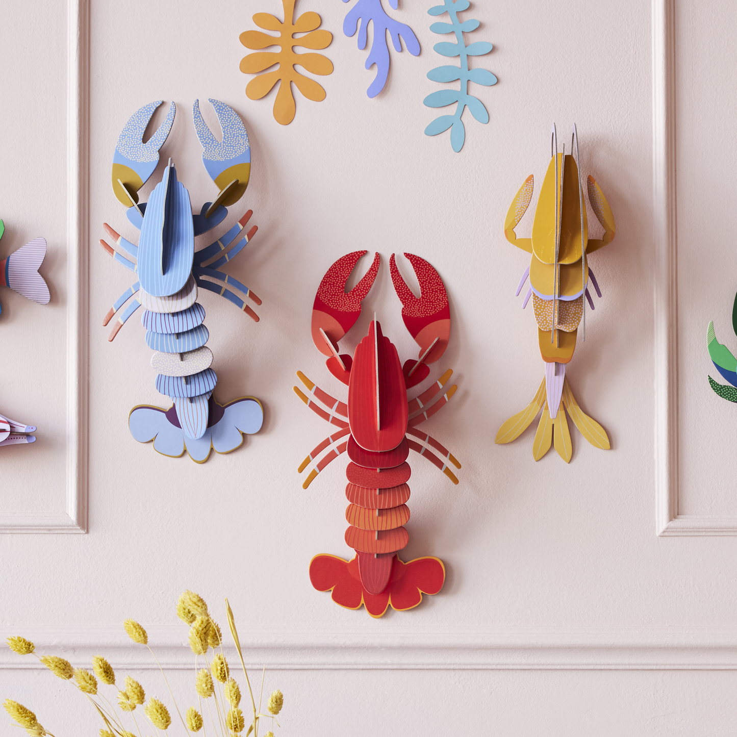 Studio Roof Wall Art Sea Creatures (A4) Lobster
