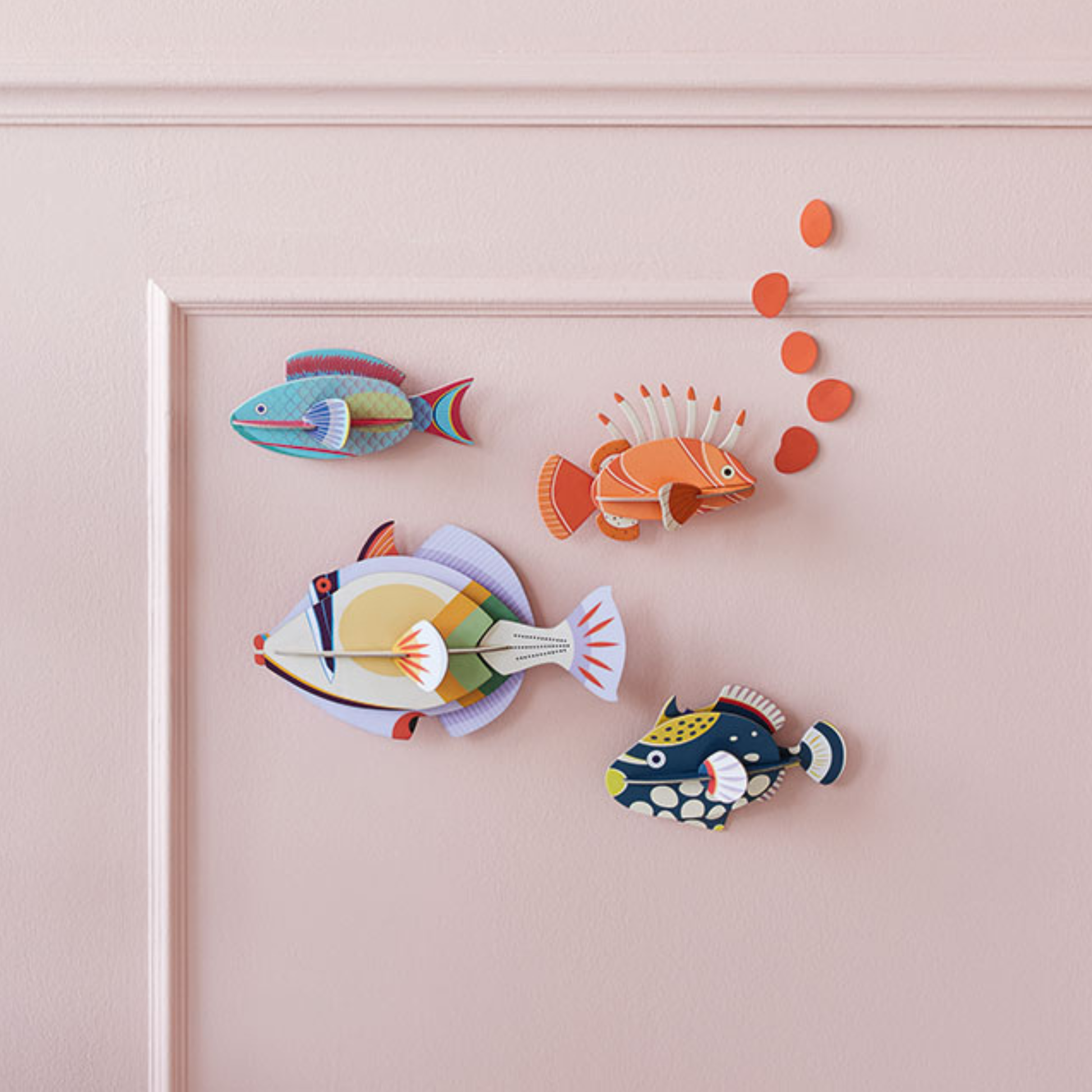 Studio Roof Wall Art Sea Creatures (B7) Clown Triggerfish