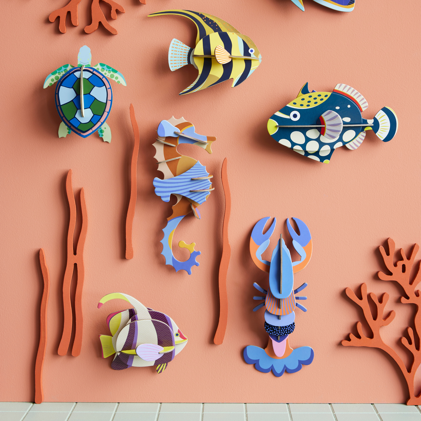 Studio Roof Wall Art Sea Creatures (B7) Lobster