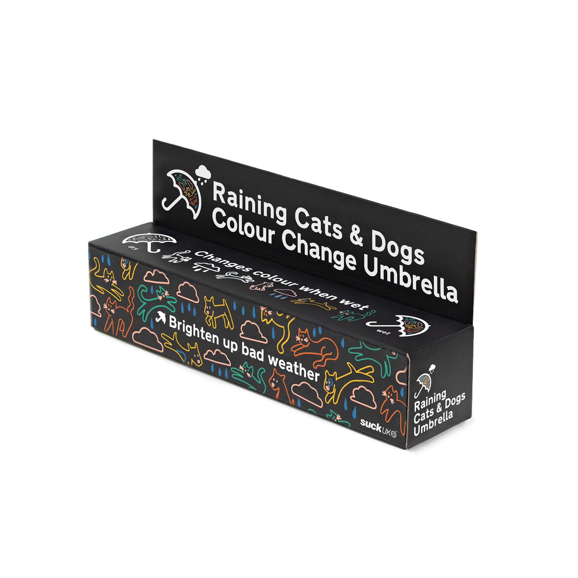 Suck UK Umbrella Raining Cats & Dogs