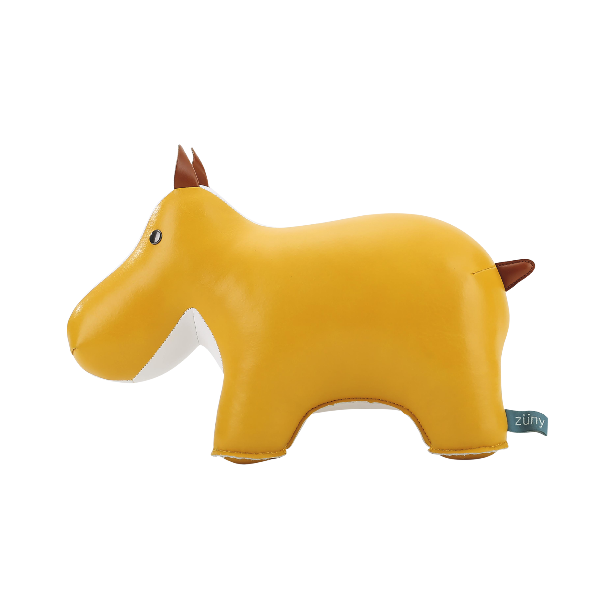 Zuny Doorstop Classic Hippo Ochre Yellow